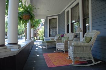 Circular Manor Bed And Breakfast Saratoga Springs Exterior foto